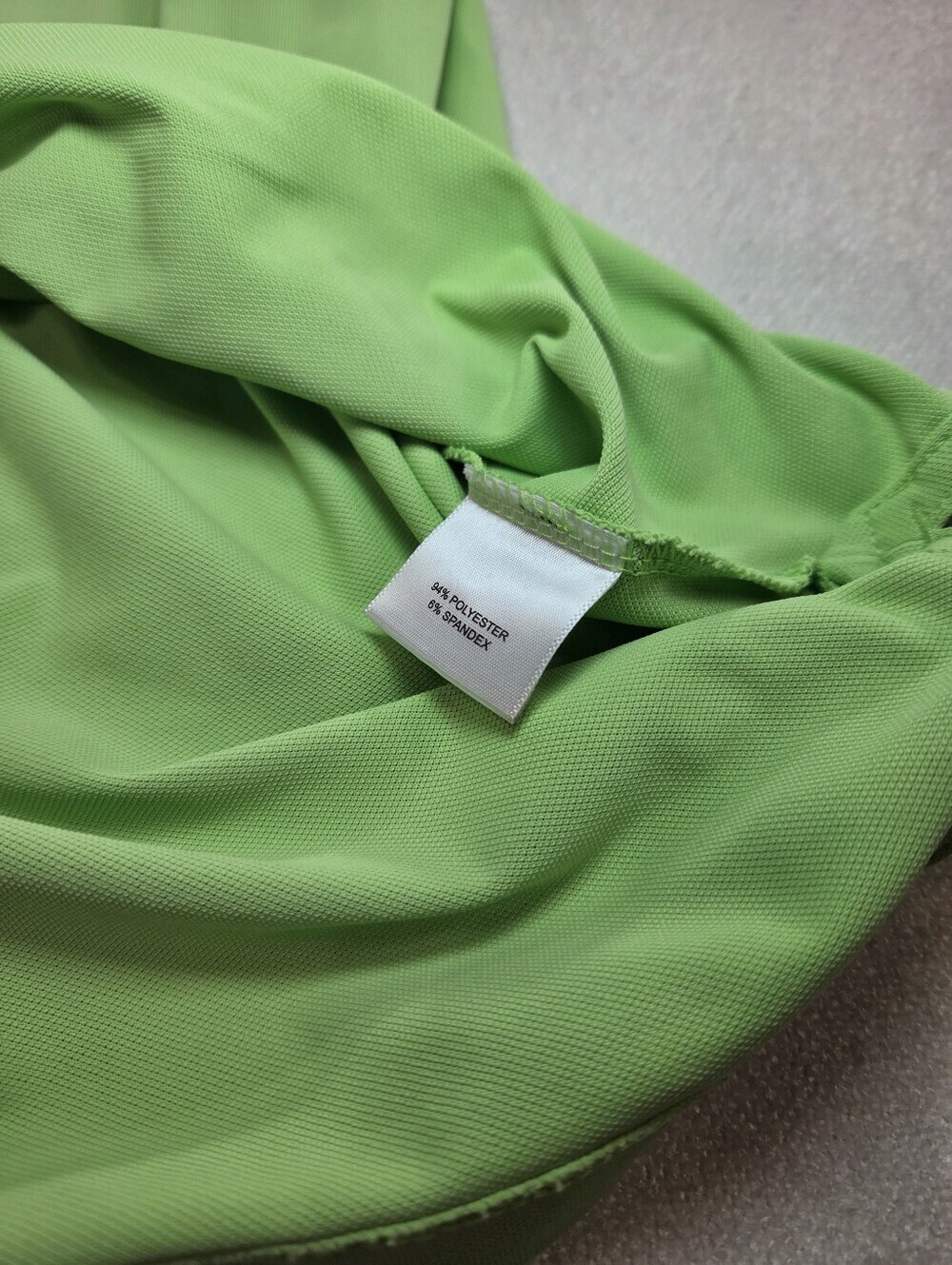Peter Millar Summer Comfort Green Polo XL Bridge Logo - Picture 6 of 7